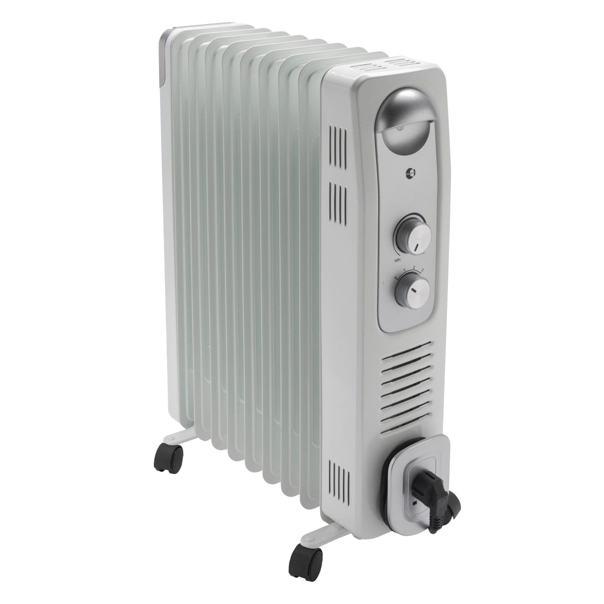 Bricocenter RADIATORE AD OLIO OLEA 2 -3 POTENZE 0,8/1,2/2 KW 9 ELEMENTS -THERMOSTATO