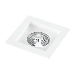 RECESSED SPOTLIGHT PHANTOM PLASTER 7.3X7.3 CM GU10=50W