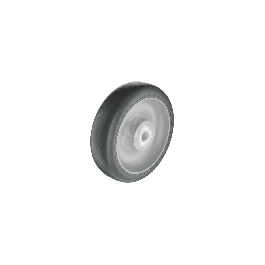 BLACK NYLON WHEEL DIAMETER 120MM LOAD 40KG
