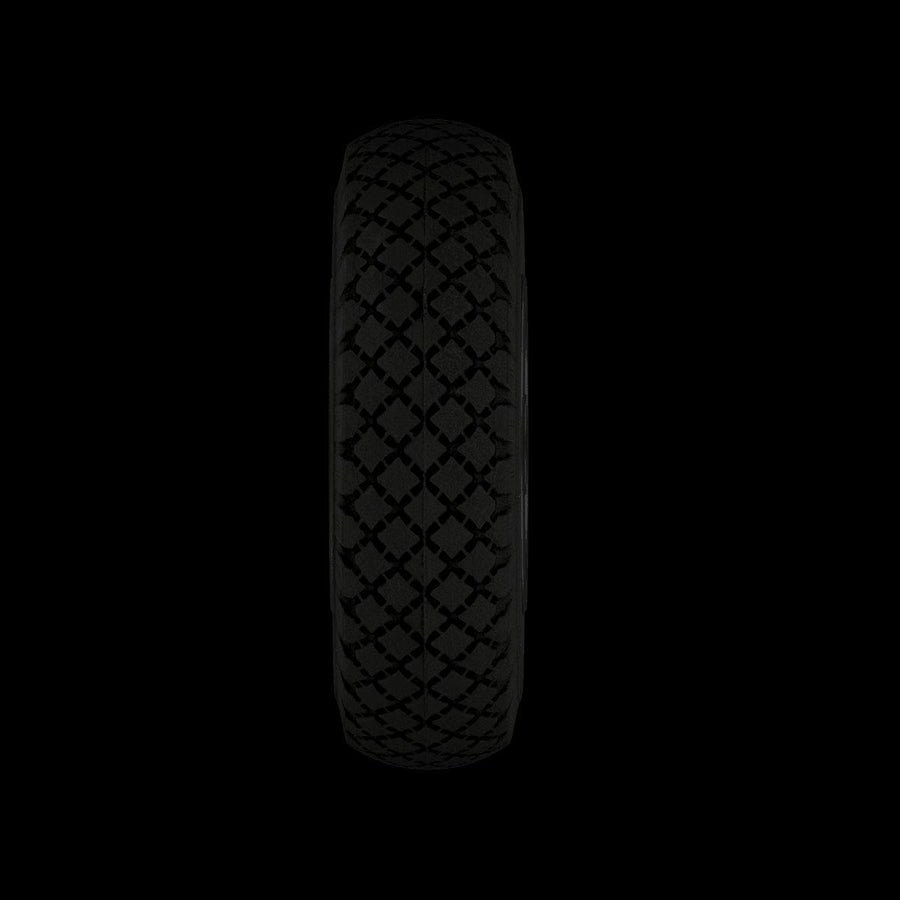 Bricocenter PLASTIC AND SOLID RUBBER ANTI-PUNCTURE WHEEL FOR TROLLEY DIAMETER 260MM, LOAD 175KG