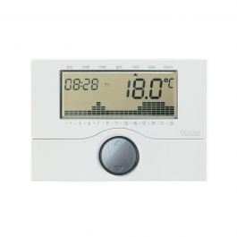 01910 ELECTRONIC WEEKLY DIGITAL WHITE WALL-MOUNTED CHRONOTHERMOSTAT