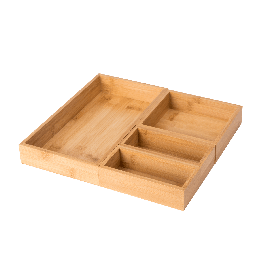 SET 4 BAMBOO BOXES VARIOUS SIZES - SENSEA