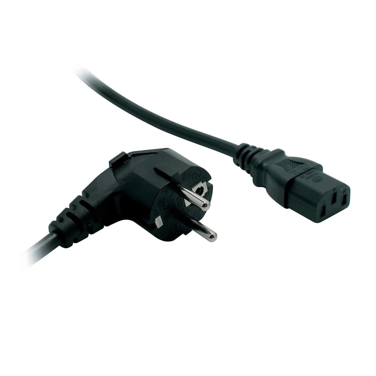 Bricocenter THREE-CORE POWER CABLE 2MT BLACK