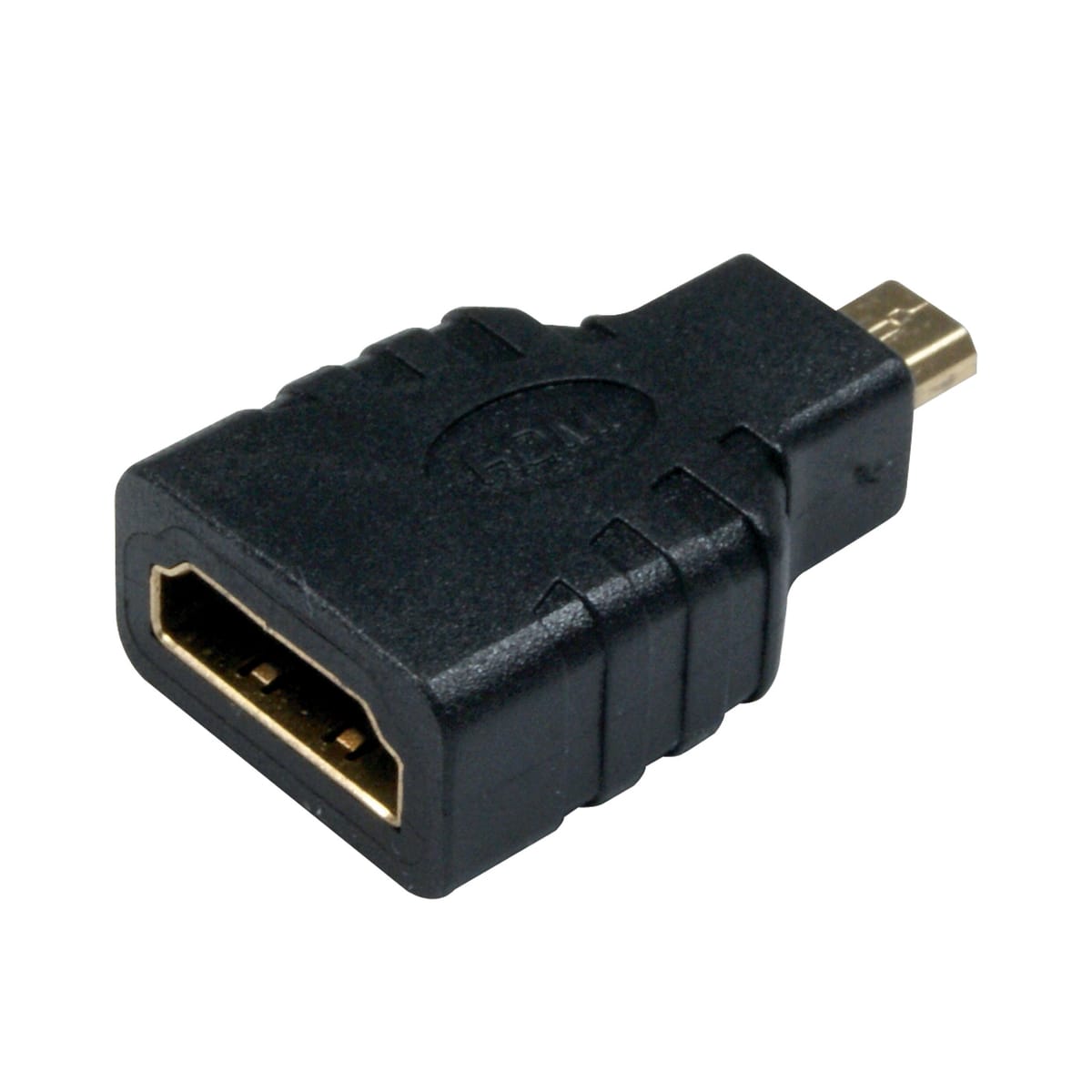 HDMI FEMALE MICRO HDMI MALE ADAPTER BLACK EVOLOGY