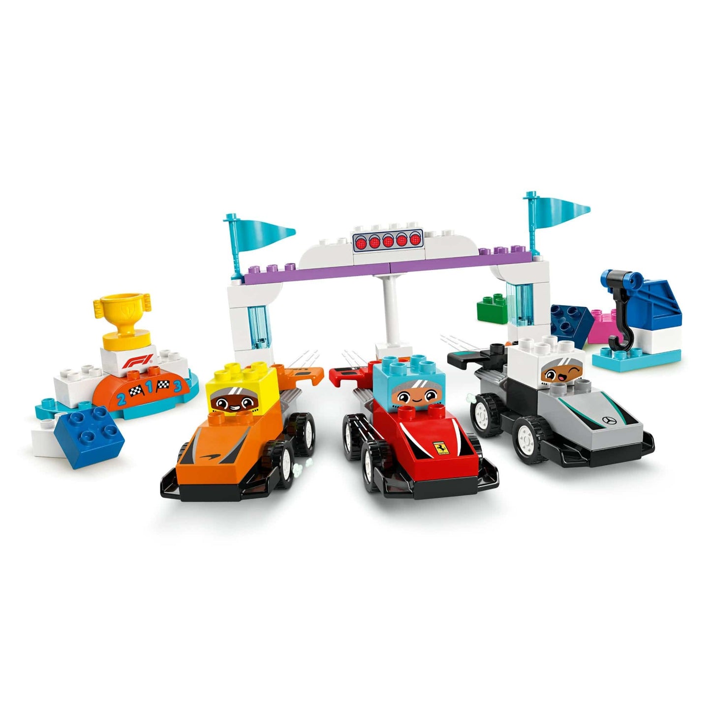 Duplo - Racing Cars and F1 Team Drivers