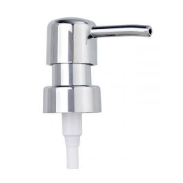 ROUND FRONT PUMP D28MM CHROME PLATED