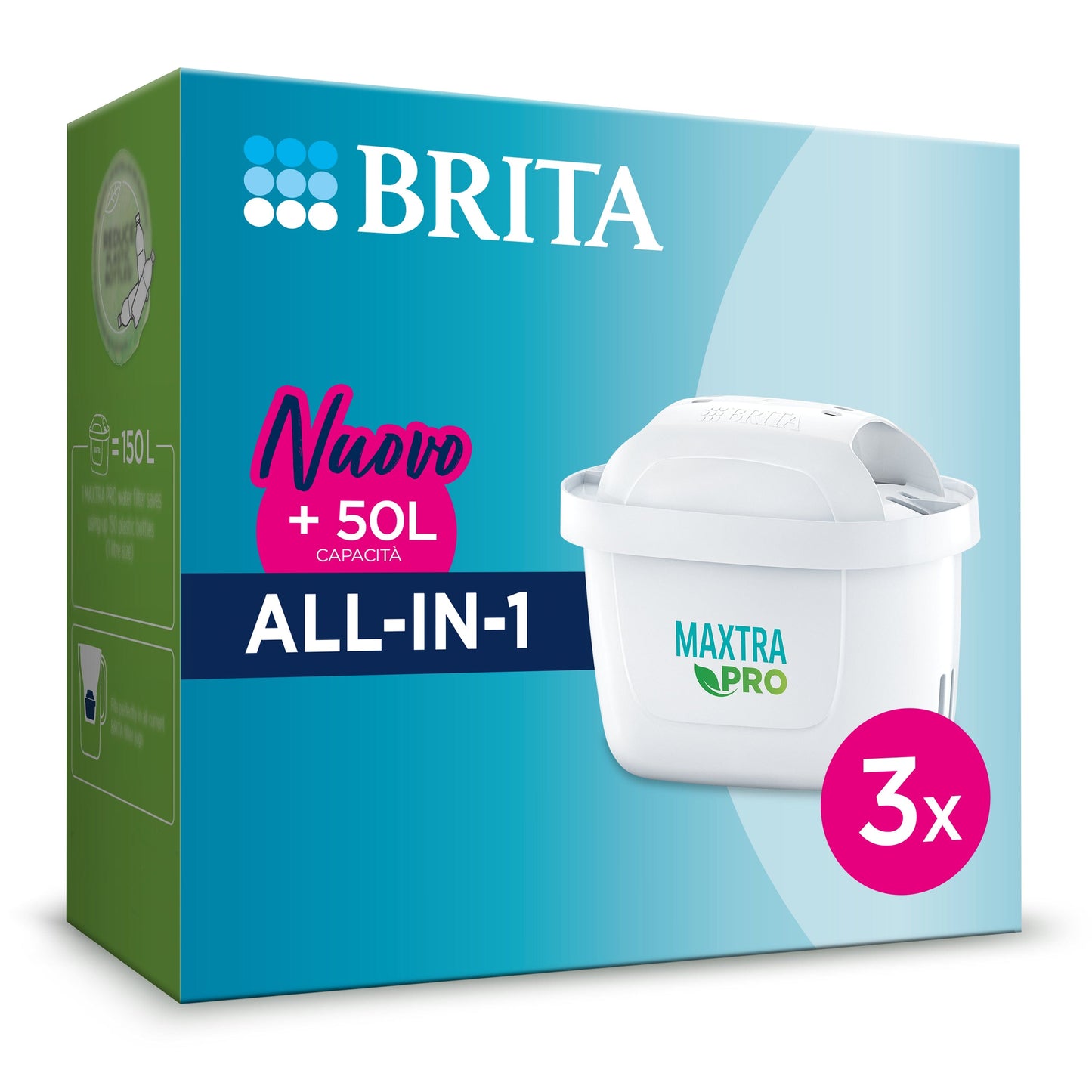 Bricocenter PACK 3 BRITA MAXTRA PRO CARTRIDGES -ALL IN ONE