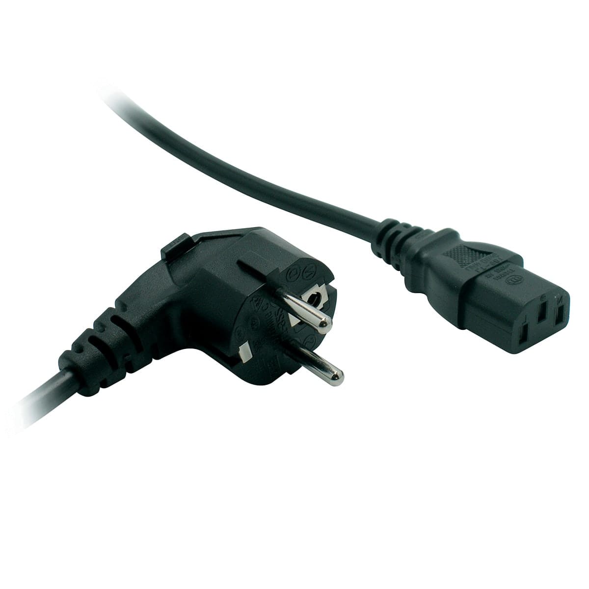 Bricocenter THREE-CORE POWER CABLE 2MT BLACK