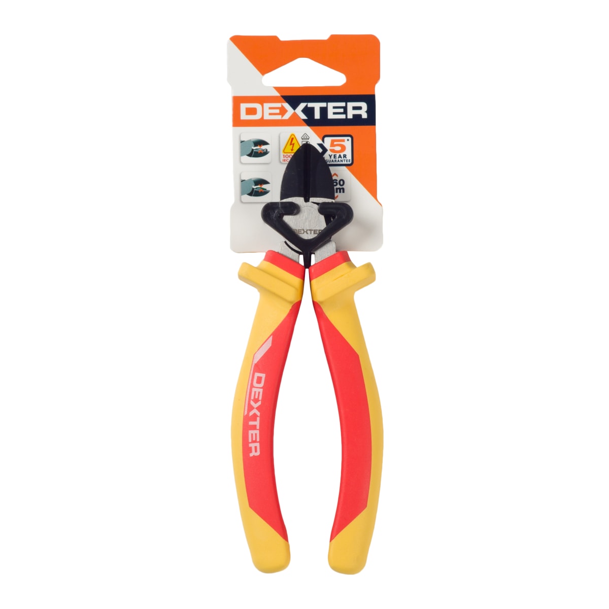 DEXTER DIAGONAL CUTTER 160MM INSULATED