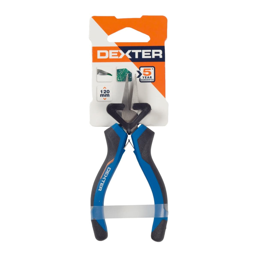 Bricocenter MINI DEXTER FLAT NOSE PLIERS 128MM CHROME VANADIUM