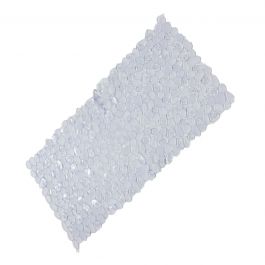 NON-SLIP BATH MAT STONES L 71 P36 CM TRANSPARENT VINYL