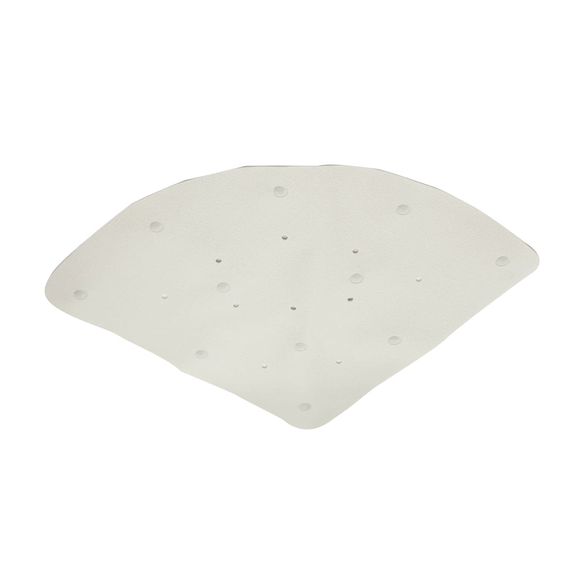 Bricocenter SEMI-CIRCULAR SHOWER MAT W60 CM WHITE PVC