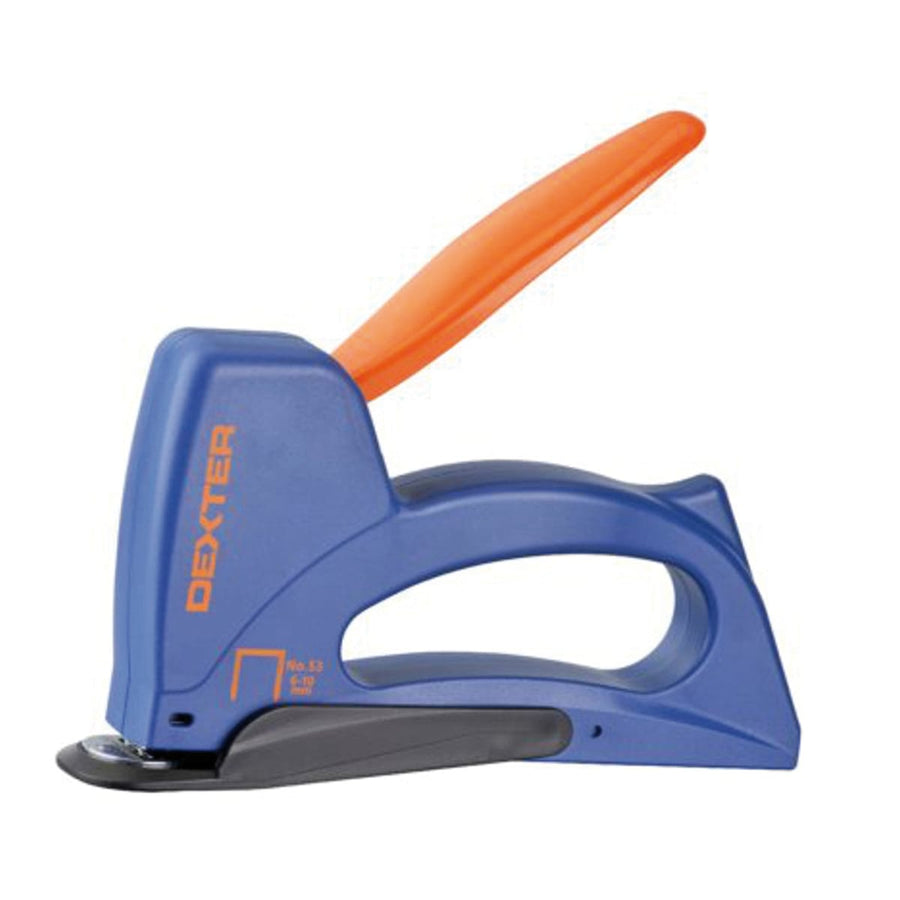 Bricocenter DEXTER MULTI-PURPOSE MANUAL STAPLER FOR FLAT WIRE STAPLES NO. 53/6-14MM