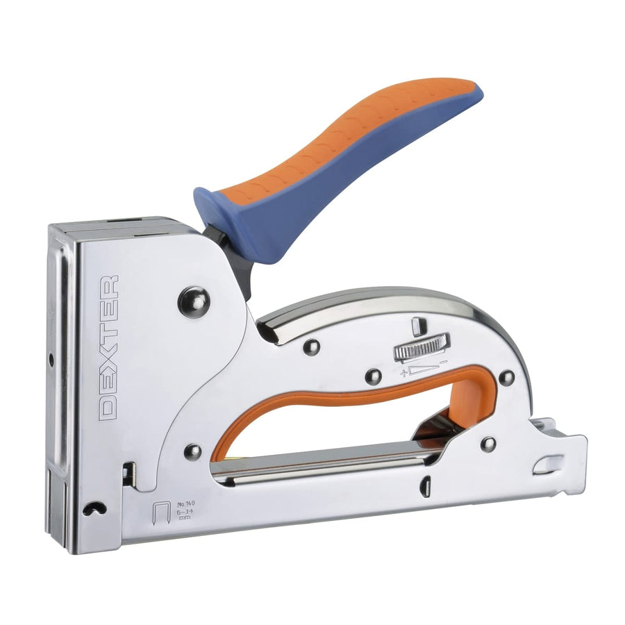 Bricocenter DEXTER MULTI-PURPOSE MANUAL METAL STAPLER FOR STAPLES NO.140