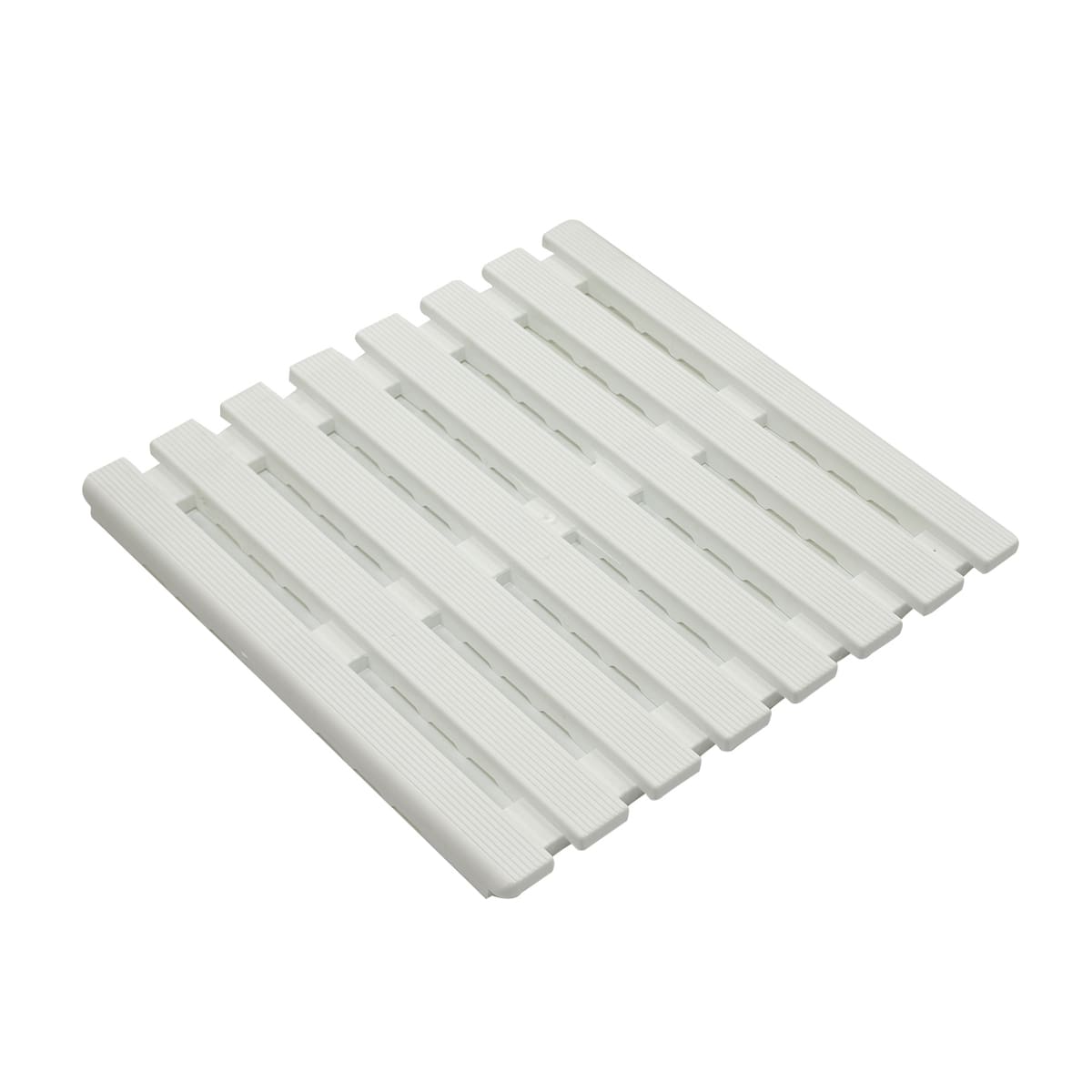 Bricocenter SQUARE SHOWER TRAY L 58 P 58 CM WHITE PROPYLENE