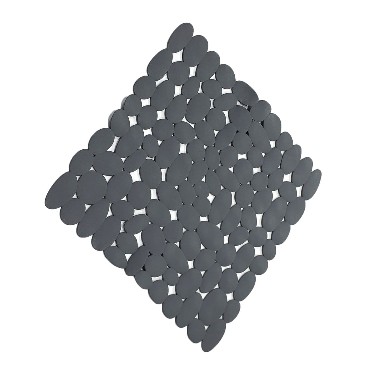 Bricocenter NON-SLIP SHOWER MAT ROCK L53 P53 CM3 CMVINYL ANTHRACITE