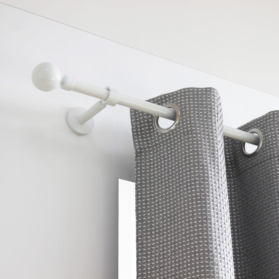 Bricocenter SUPPORTI CHIUSI MAYA METALLO BIANCO LUCIDO 115-160 MM D20
