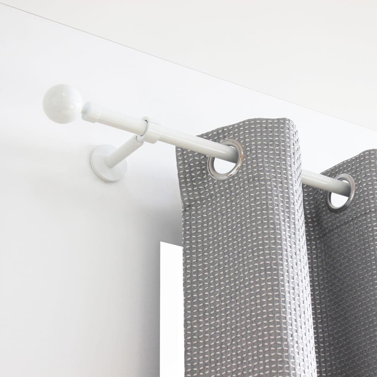 MAYA METAL CLOSED STAND GLOSSY WHITE 195-300 MM D20
