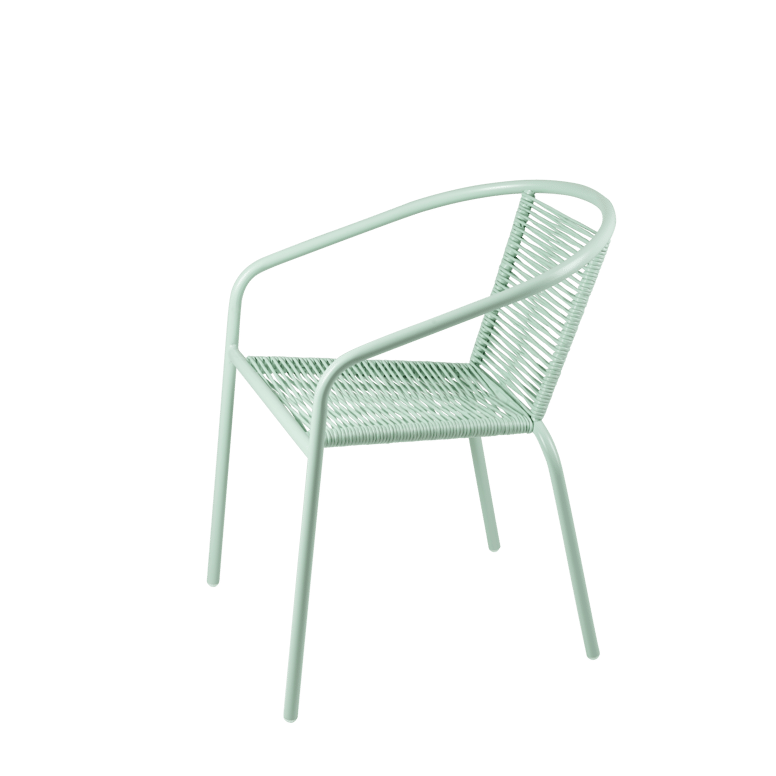 Casa VERONA STACKING CHAIR AQUA