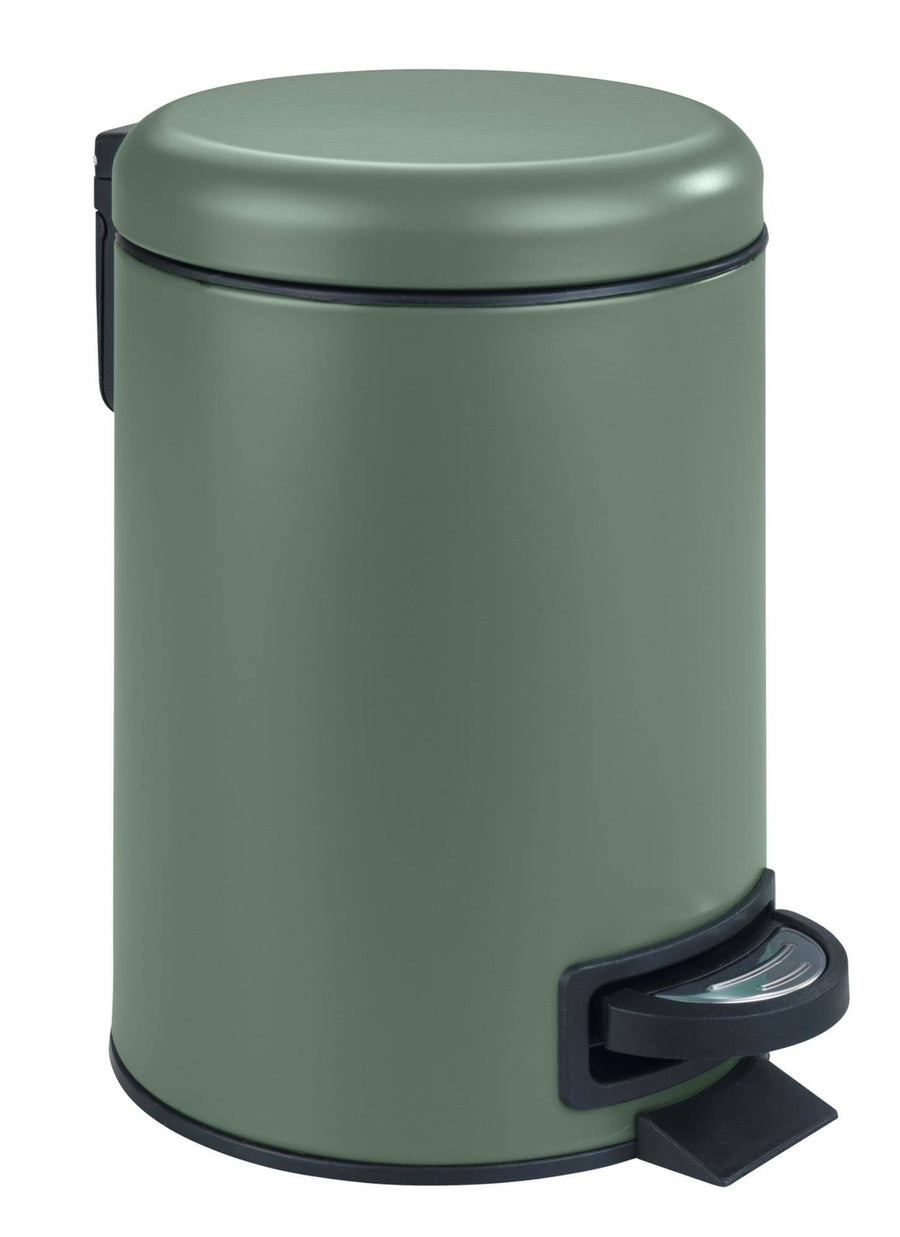 LEMAN PEDAL DUSTBIN 3L GREEN