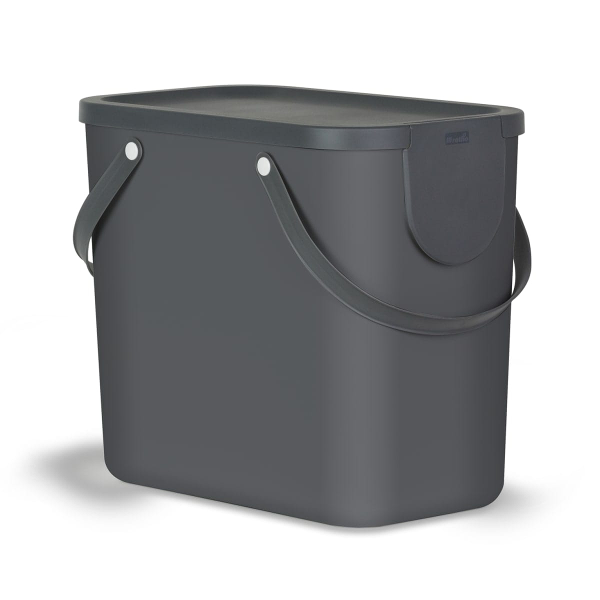 Bricocenter SELECTIVE DUSTBIN 25L - DELINIA -TRENDY GREY - PLASTIC