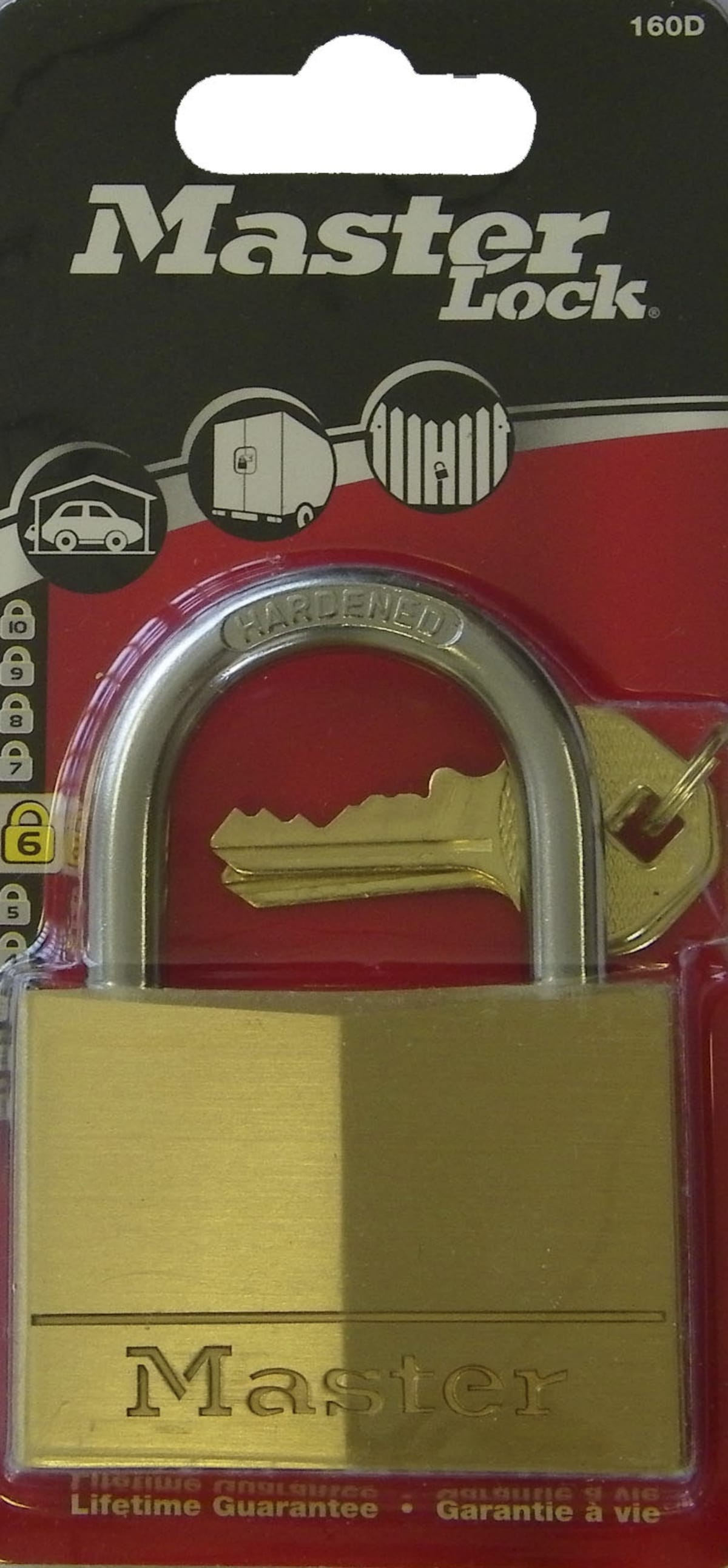 Bricocenter PADLOCK, 60 MM, BRASS