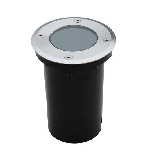 Bricocenter RECESSED SPOTLIGHT ATLANTA ALUMINIUM GREY D11 H15 CM GU10=28W IP65