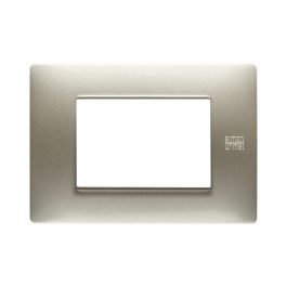 NEA FLEXA PLATE 3 PLACES TITANIUM