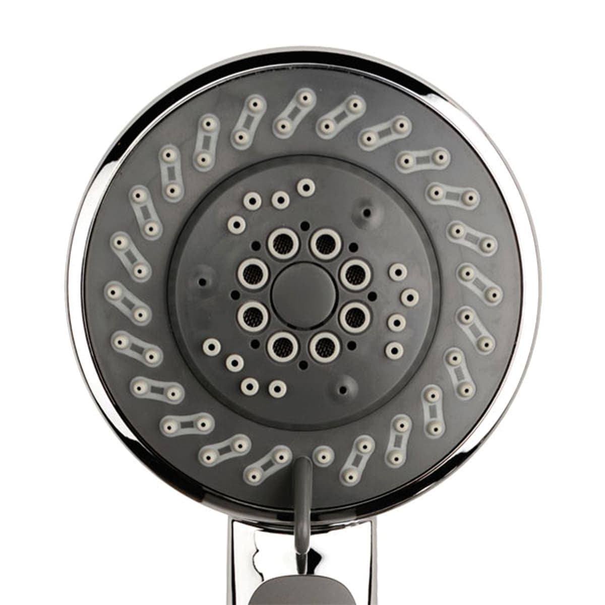 Bricocenter HAND SHOWER 5 JETS CHROME DIA 10CM EASY CLEAN
