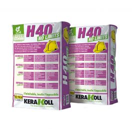 COLLA X PIASTR H40 NO LIMITS GRI 25KG