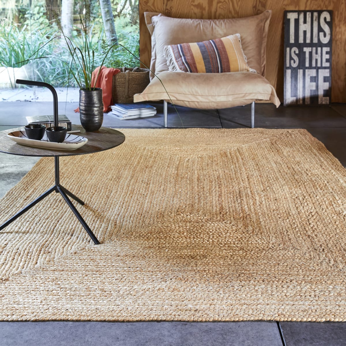 Bricocenter TAPPETO NILS 160x230 CM JUTA NATURALE