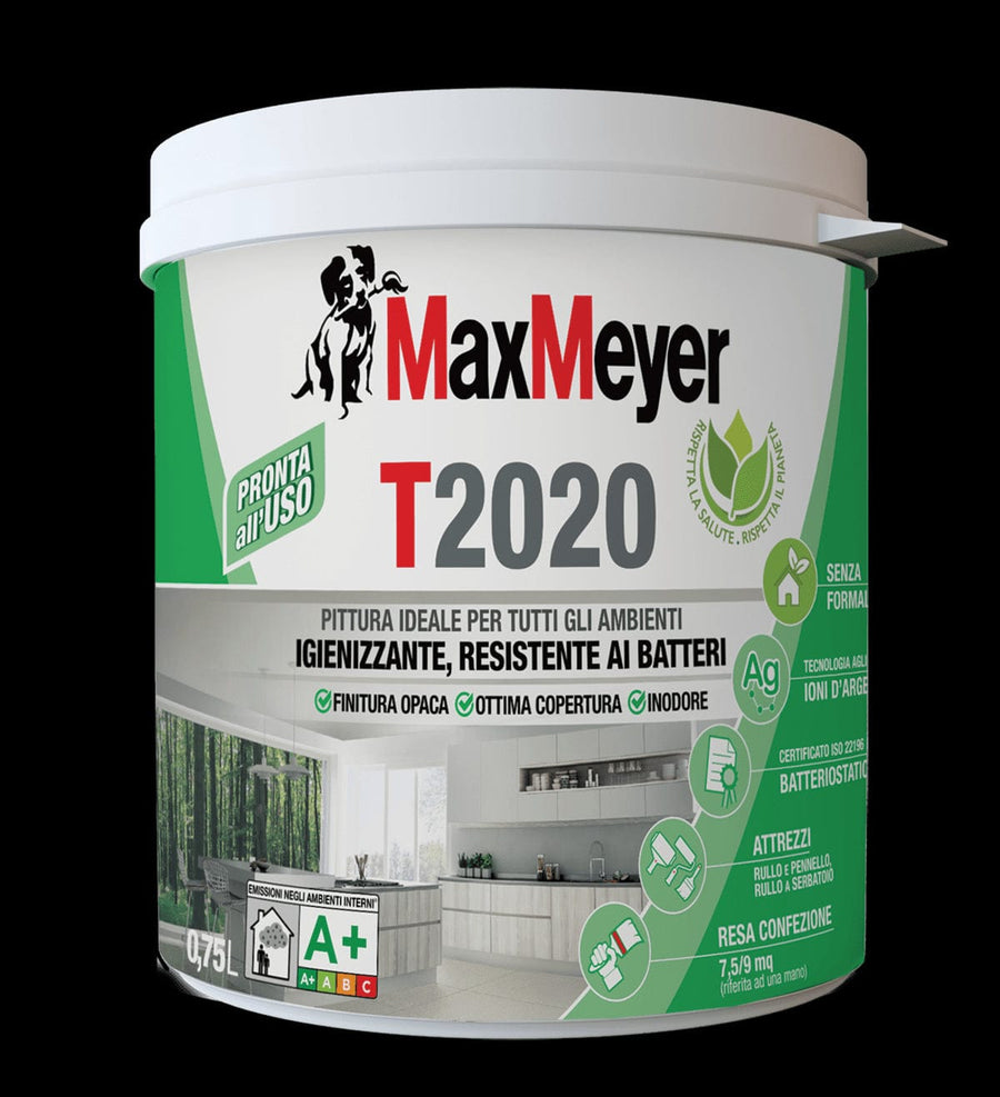 Bricocenter WHITE BREATHABLE SANITISING PAINT T2020 ML750