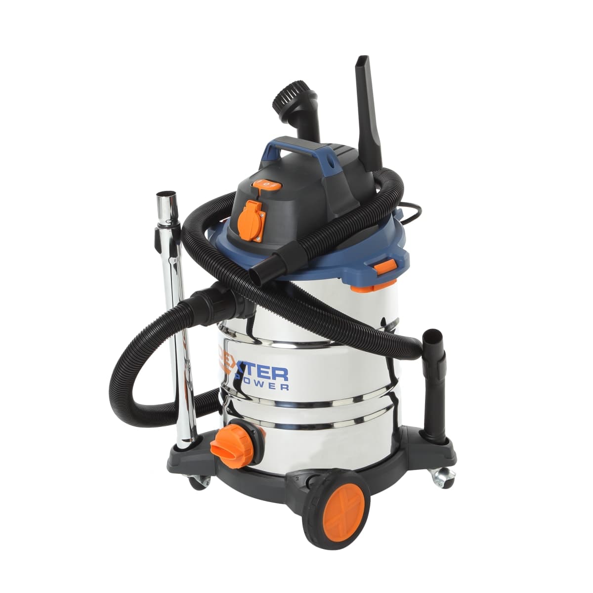 Bricocenter DEXTER VACUUM CLEANER BIN 30LT 1500W