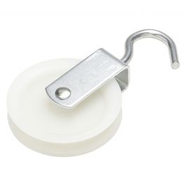 60MM HOOK PULLEY PTA 40KG STEEL