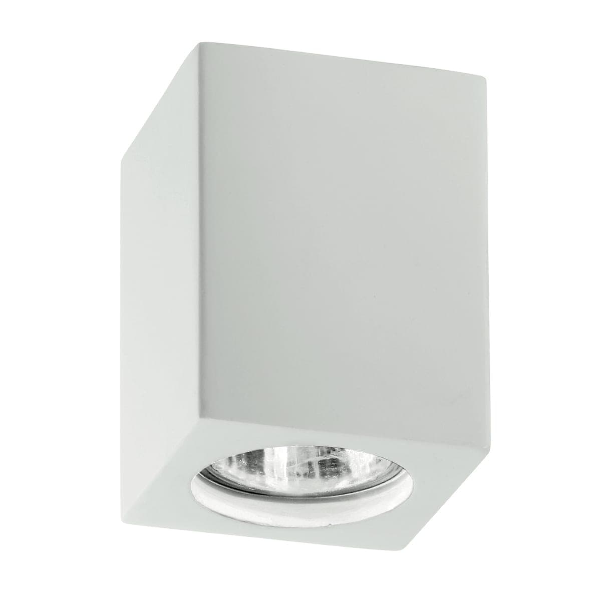 Bricocenter FARETTO INCASSO SPACE CUBO GESSO 7X7 CM GU10=42W