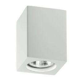 RECESSED SPOTLIGHT SPACE CUBE PLASTER 7X7 CM GU10=42W