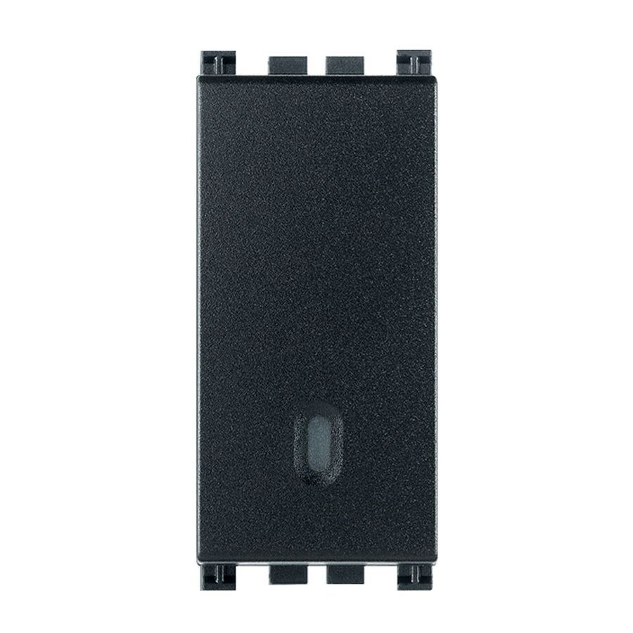 Bricocenter SINGLE-POLE ARKE GREY ILLUMINATED DIVERTER SWITCH