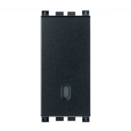 SINGLE-POLE ARKE GREY ILLUMINATED DIVERTER SWITCH