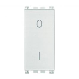 ARKE DOUBLE POLE SWITCH WHITE ILLUMINABLE