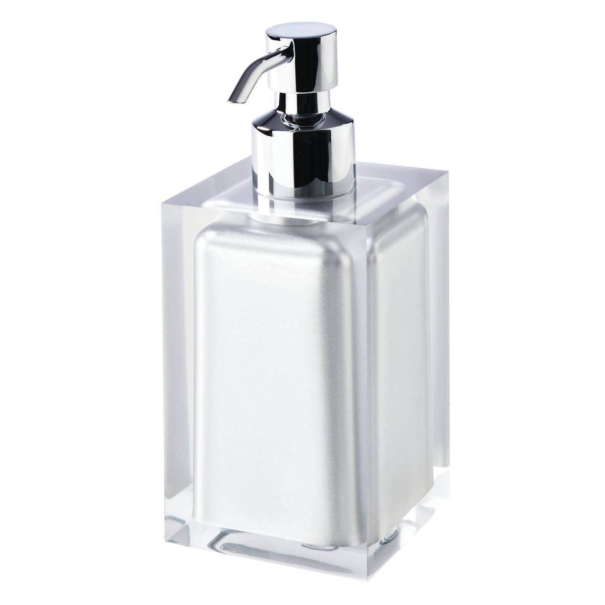 Bricocenter RAINBOW SOAP DISPENSER SILVER