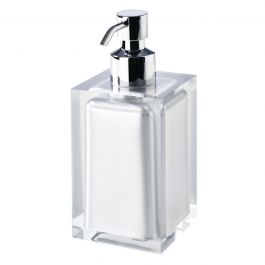 RAINBOW SOAP DISPENSER SILVER