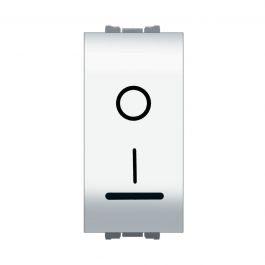 ILLUMINABLE FLEXI DOUBLE-POLE SWITCH WHITE