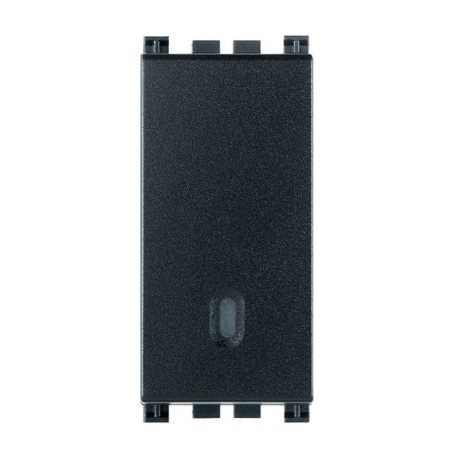 Bricocenter ARKE SINGLE-POLE INVERTER ILLUMINABLE GREY