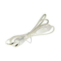CABLE WITH WHITE PVC SWITCH 150MM
