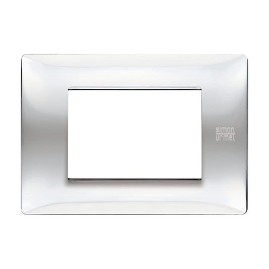Bricocenter NEA FLEXA PLATE 3 PLACES POLISHED STAINLESS STEEL