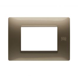 NEA FLEXA PLATE 3 PLACES BRONZE