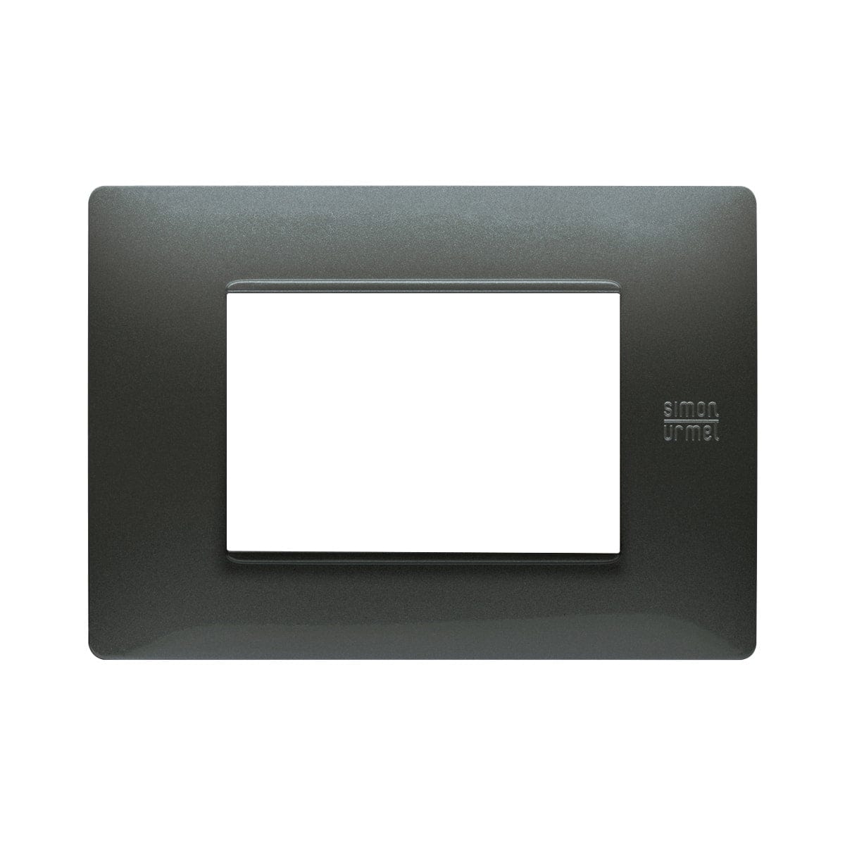 Bricocenter NEA FLEXA PLATE 3 PLACES DARK STEEL