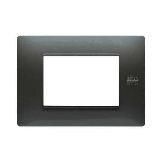 Bricocenter NEA FLEXA PLATE 3 PLACES DARK STEEL