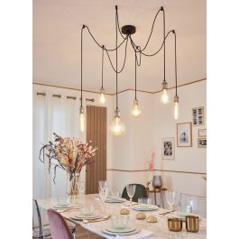 PENDEL MULTI EASLY METAL BLACK 6XE27