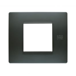 NEA FLEXA PLATE 2 PLACES ANTHRACITE